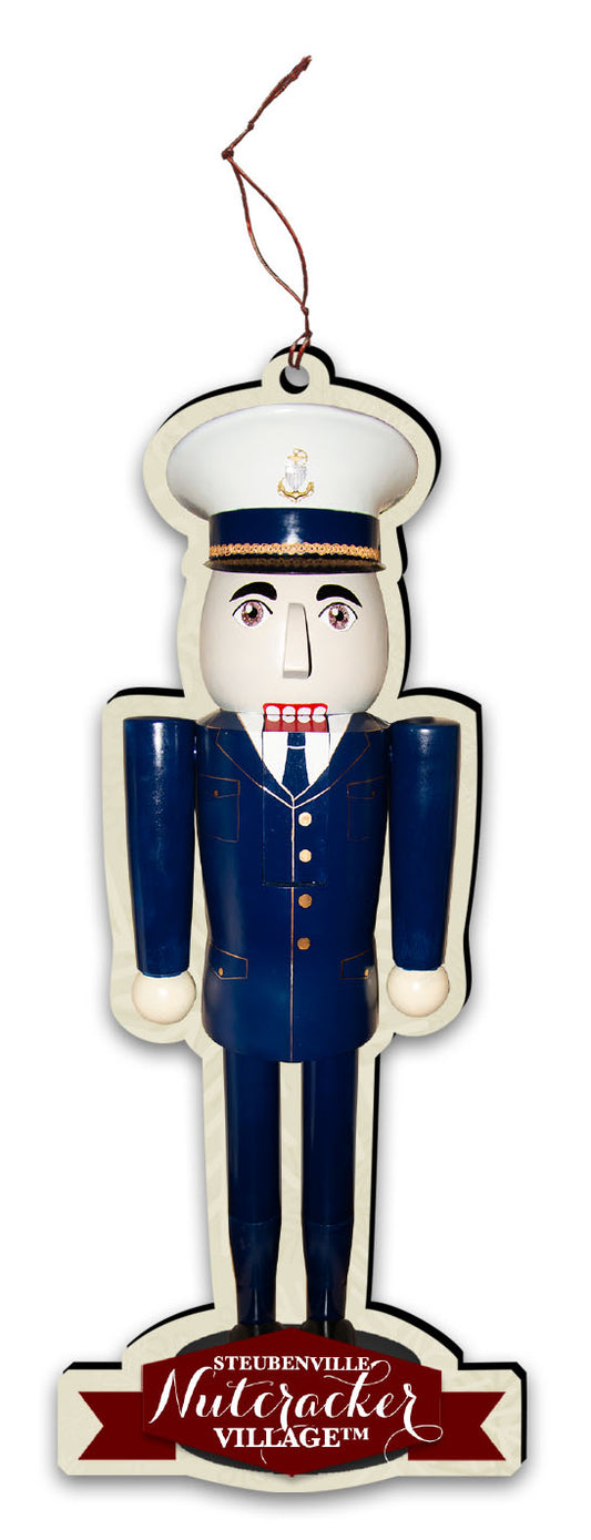 Coast Guard Nutcracker Replica Ornament