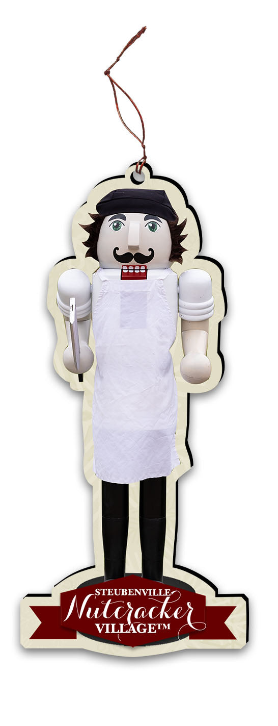 Butcher Nutcracker Replica Ornament