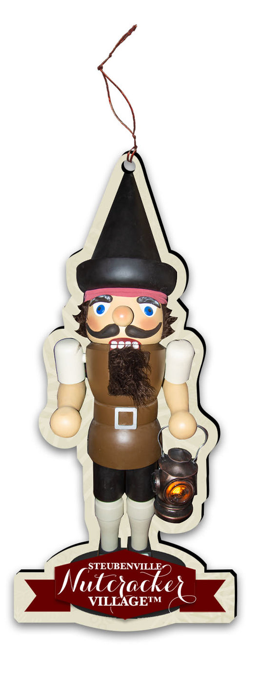 Bavarian Woodsman Nutcracker Replica Ornament