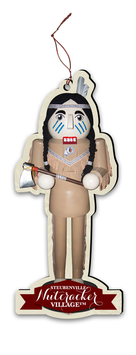 Golden Warrior Nutcracker Replica Ornament