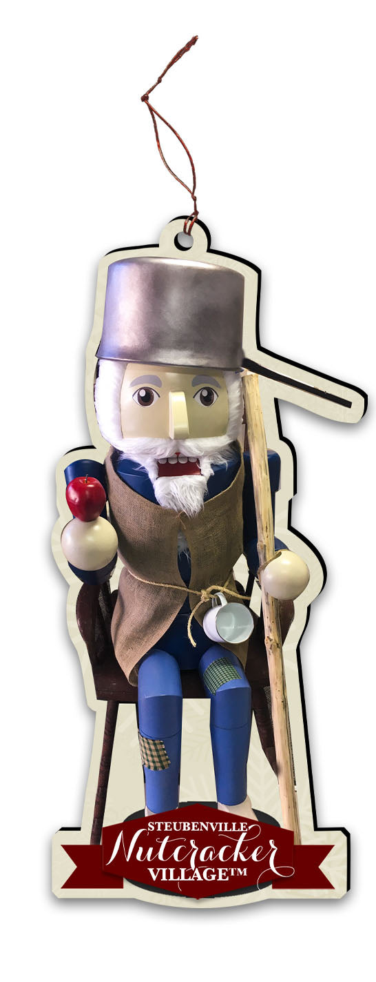 Johnny Appleseed Nutcracker Replica Ornament
