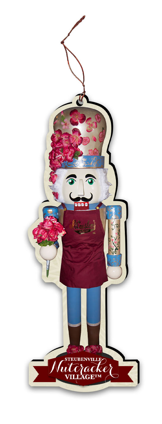 The Florist Nutcracker Replica Ornament