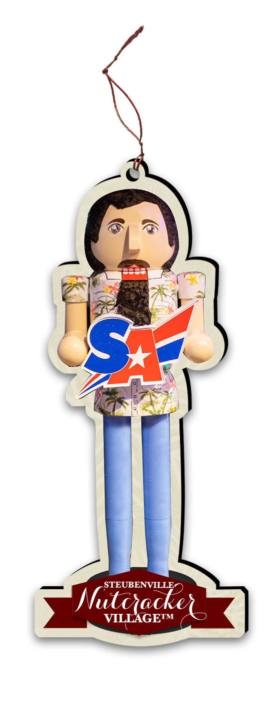 The Sign Guy Nutcracker Replica Ornament