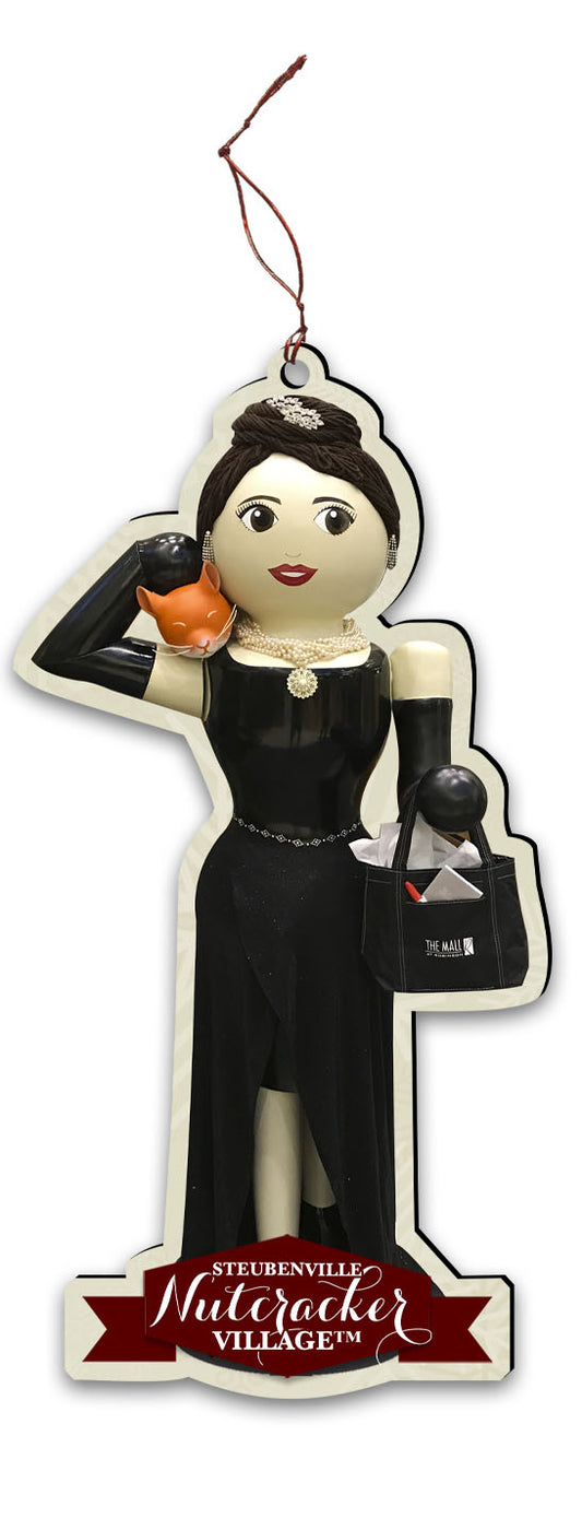 Holly Golightly Audrey Hepburn Nutcracker Replica Ornament