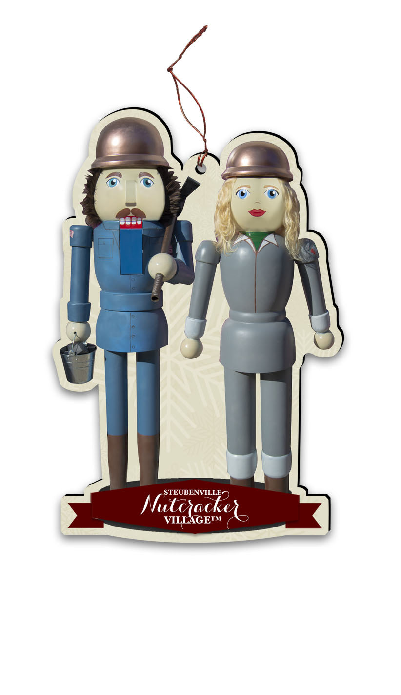 Coal Miner Nutcracker Replica Ornament