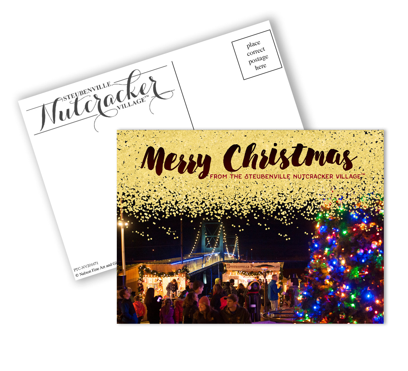 Steubenville Advent Market Postcard