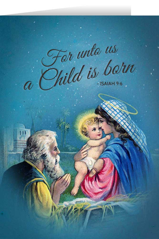 Vintage Holy Family Christmas Cards (Box of 25)