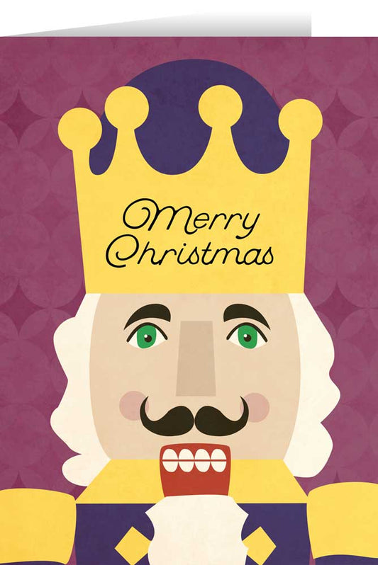 Nutcracker Merry Christmas Cards (Box of 25)