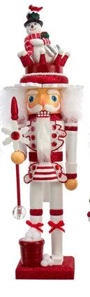 17.5"™ Snowman, Christmas Tree and Santa Hat Nutcracker, 3 Assorted
