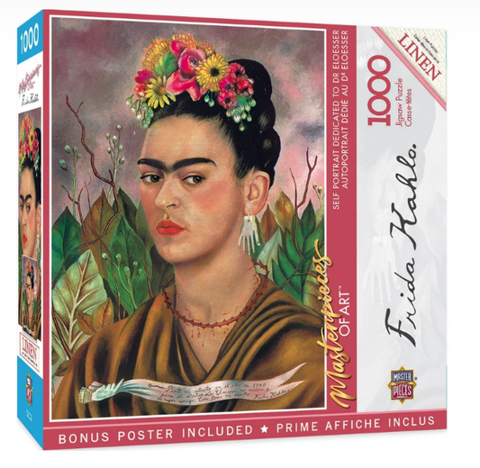Frida Kahlo Self Portrait 1000 Piece Jigsaw Puzzle