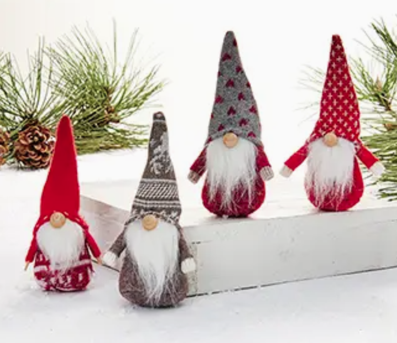 Pixie Gnome W/Decorative Hat