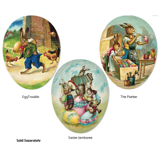 Holiday Time Eggs, 3 Assorted