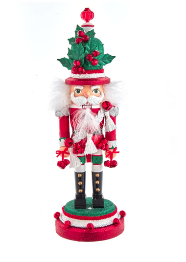 18" Hollywood Nutcrackers™ Wind-Up Musical Nutcracker
