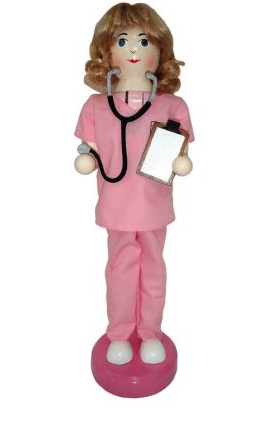 14" Nurse Nutcracker