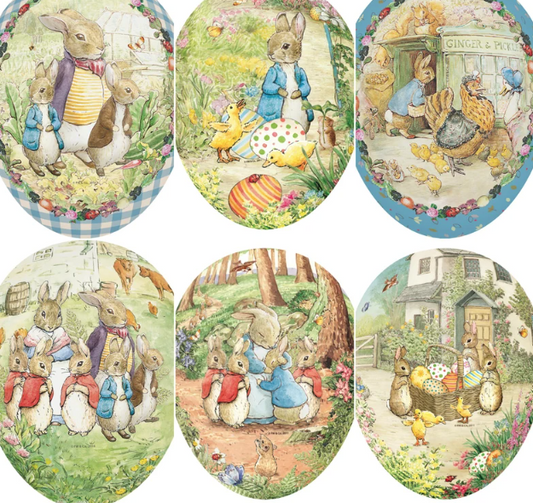Beatrix Potter Eggs, Small, Assorted
