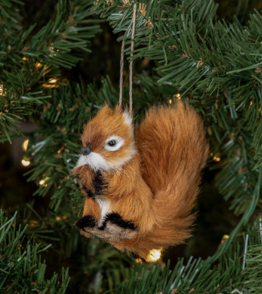 Woodland Squirrel Ornament