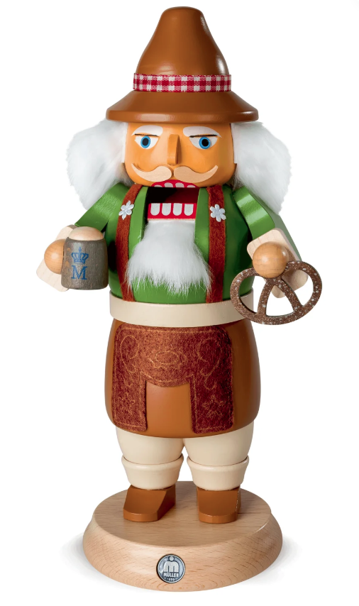 Bavarian on Oktoberfest - German Smoking Nutcracker