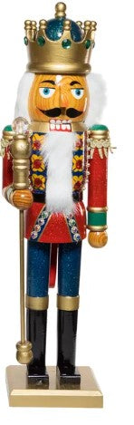 20" Wooden Soldier/King Nutcracker 3 Assorted
