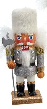 9" Hollywood Nutcrackers™ Gold, Silver and White Soldier Nutcracker, 3 Assorted