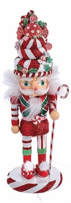 10" Hollywood Nutcrackers™ Candy and Cake Hat Nutcrackers, 3 Assorted