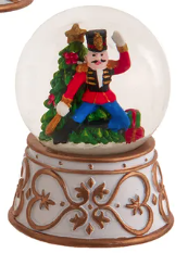 Nutcracker Ballet Mini Snow Globes, 3 Assorted
