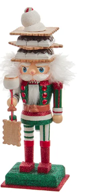 10" Sweets Hat Nutcrackers