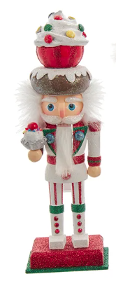10" Sweets Hat Nutcrackers