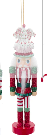 6" Holly Hats™ Nutcracker Cake Hat Ornaments, 3 Assorted