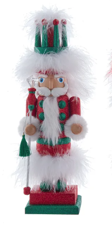 15" Hollywood Nutcrackers™ Red, White & Green Soldier Nutcrackers, 3 Assorted