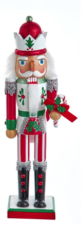 15" Jolly Red & Green Nutcrackers, 3 Assorted