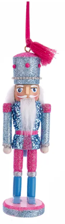 6" Preppy Nutcracker Ornaments, 3 Assorted