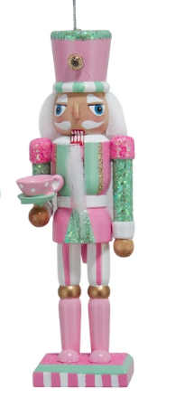 6" High Tea Nutcracker Ornaments, 2 Assorted