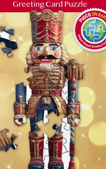 Nutcracker Greeting Card Puzzle