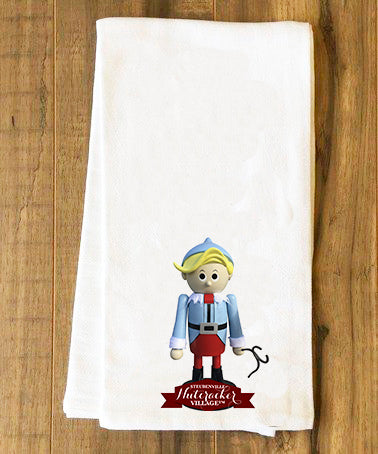 Hermey Nutcracker Tea Towel