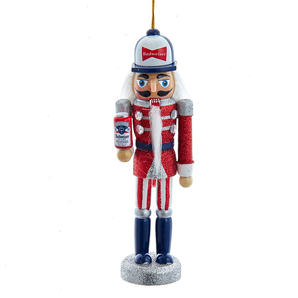 6" Budweiser Nutcracker ornament