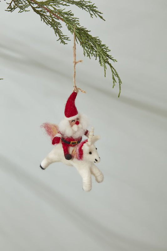 Fantastic Santa Ornament