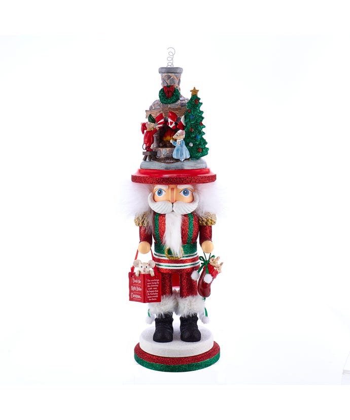 17.5" Stockings Were Hung By The Fireplace Nutcracker (2nd in Series)