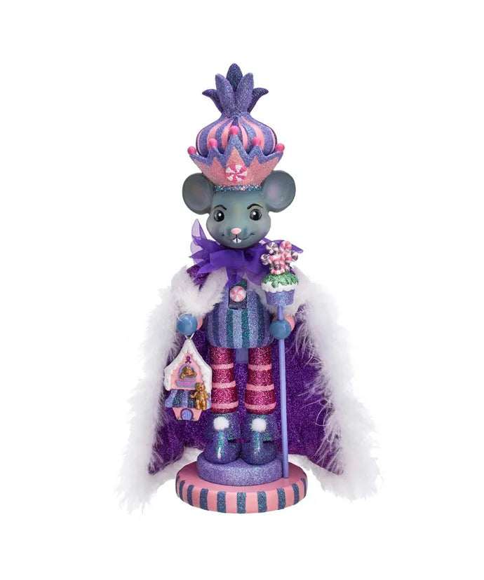 15" Hollywood Nutcrackers™ Sugar Plum Mouse King Nutcracker