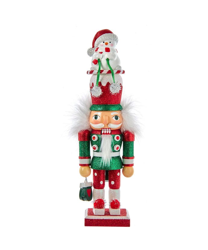 12" Hollywood Nutcrackers™ Snowman Hat Nutcrackers,