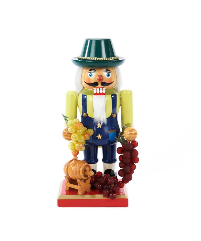 10.25" Winemaker Nutcracker