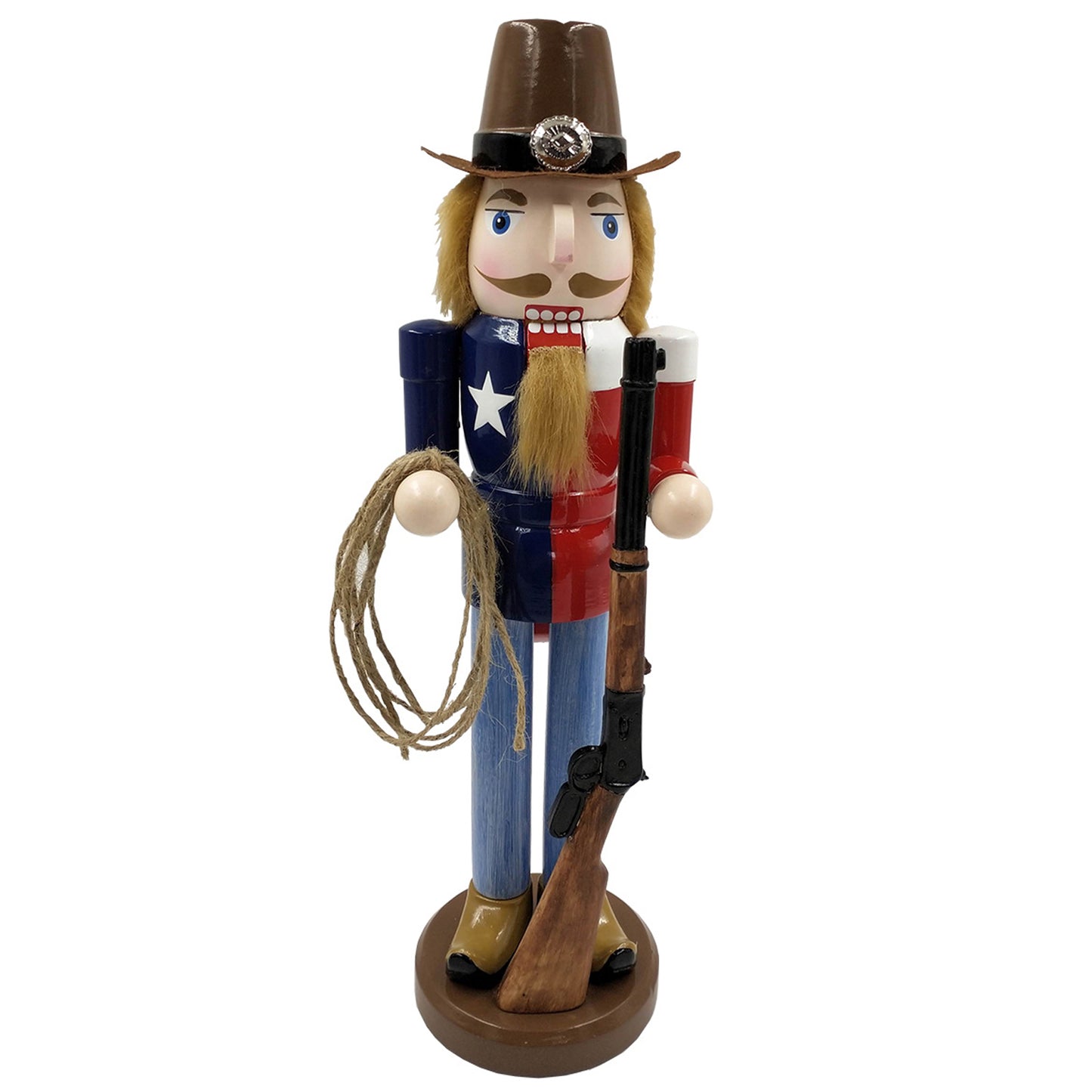 14" Texas Cowboy Nutcracker