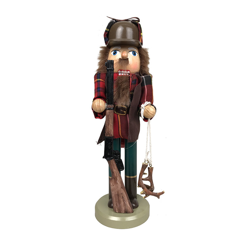 Retro Deer Hunter Nutcracker