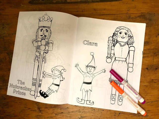 Nutcracker Coloring Book