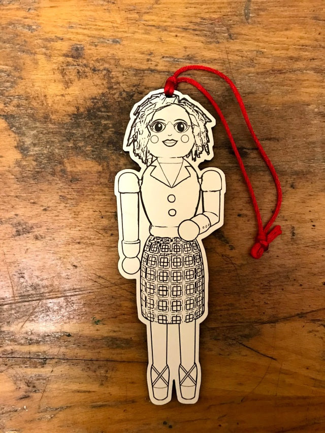 Colorable Nutcracker Replica Ornaments