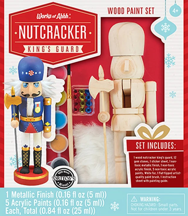 King's Guard Nutcracker Painting Kit