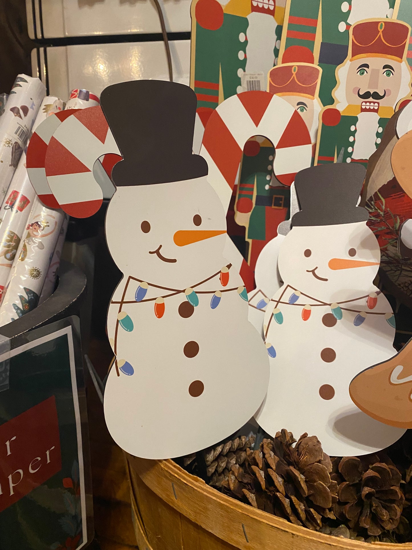 Outdoor Metal Art 10" Snowman