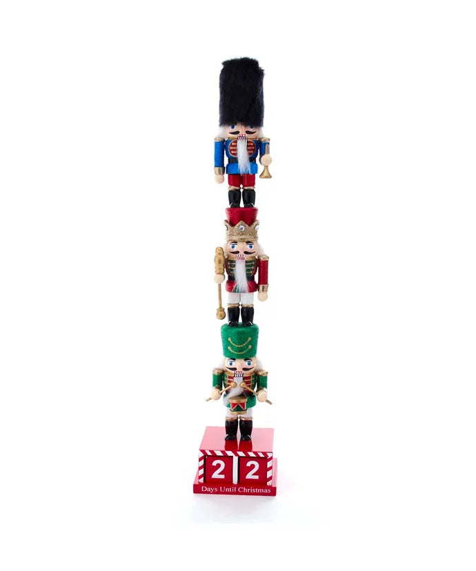16" Stacked Nutcracker