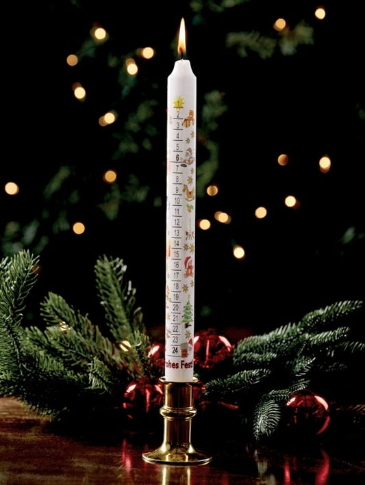 Advent Candle White