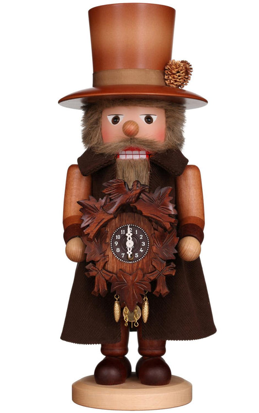 Clockmaker German Nutcracker with Key