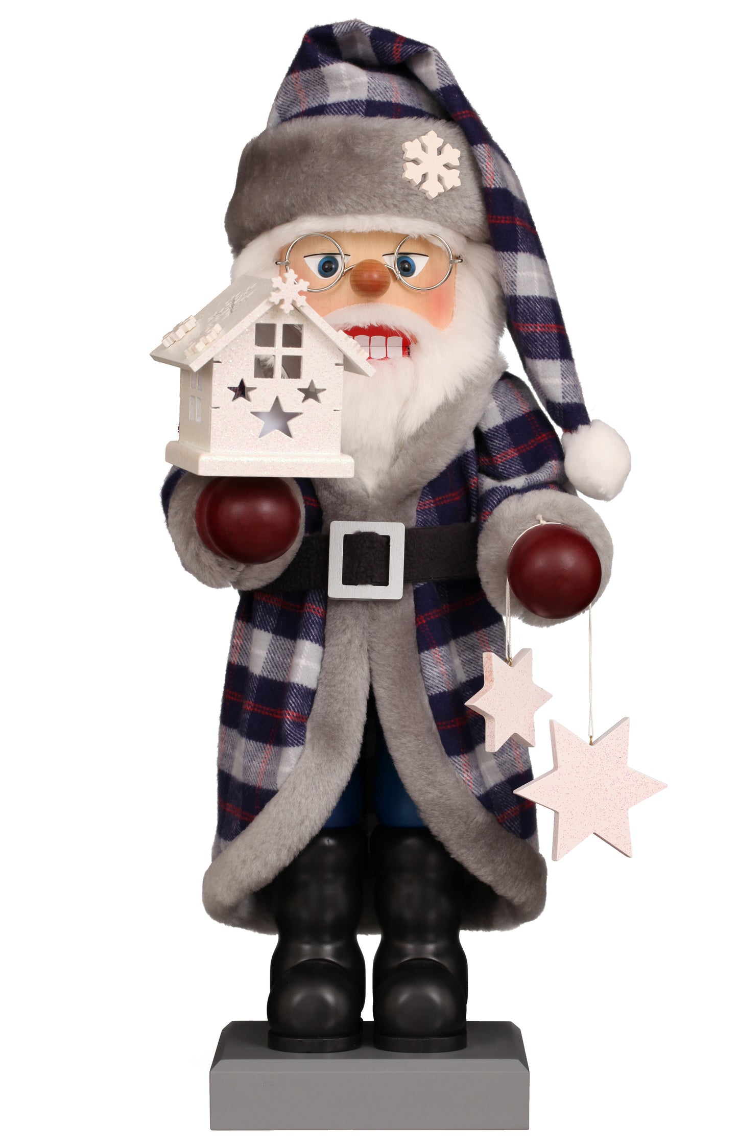 Christian Ulbricht Nutcracker - Santa With Christmas Lighthouse